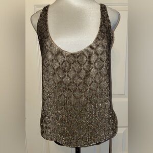 NWT Luxurious Ralph Lauren sequin tank top